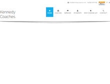 Tablet Screenshot of kennedycoaches.com